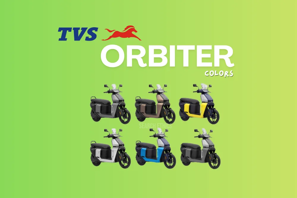 tvs orbiter electric scooter colors