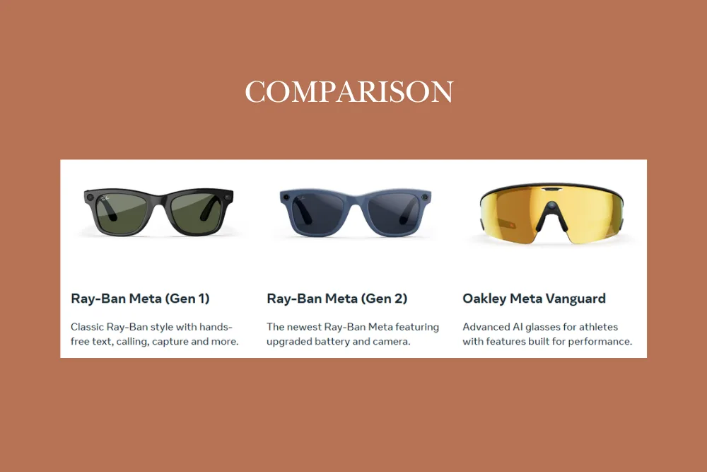 ai smart glasses comparison