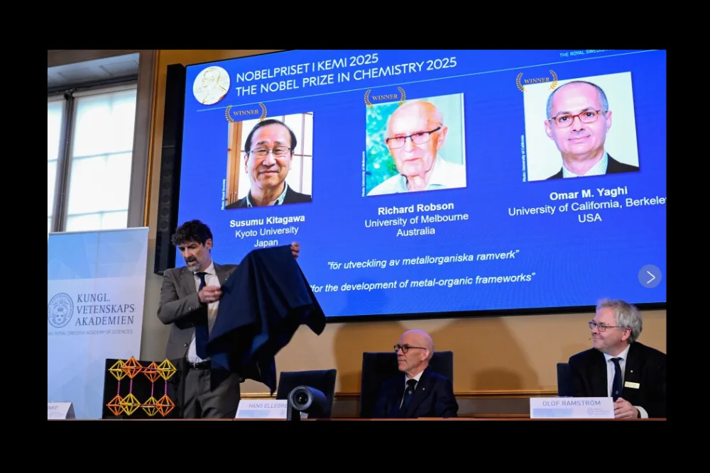 nobel prize chemistry 2025 winners