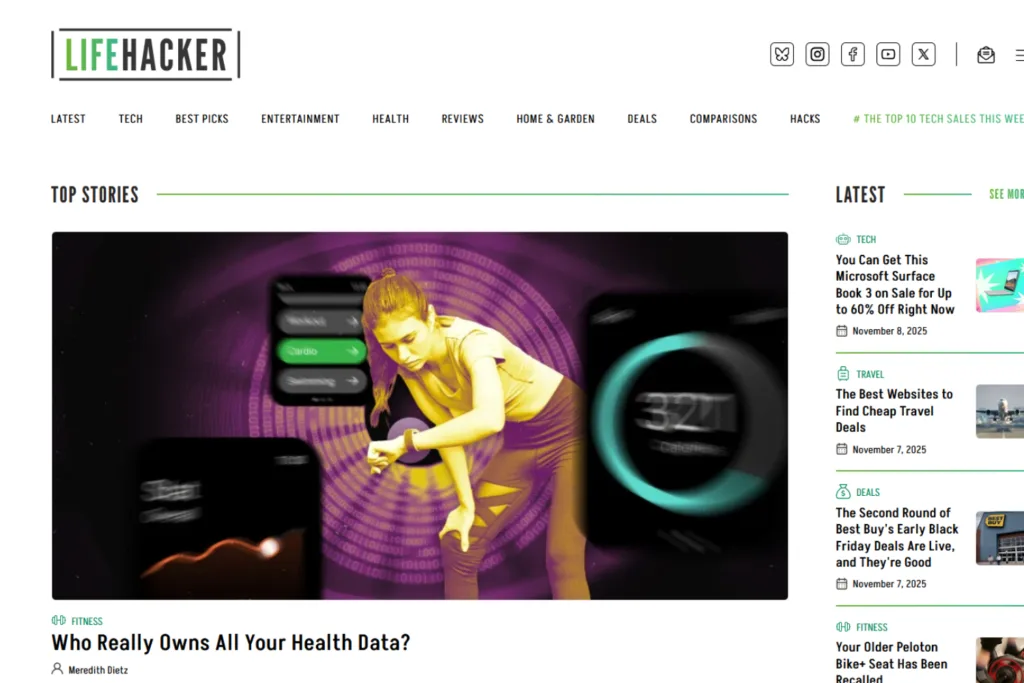 lifehacker tech blog
