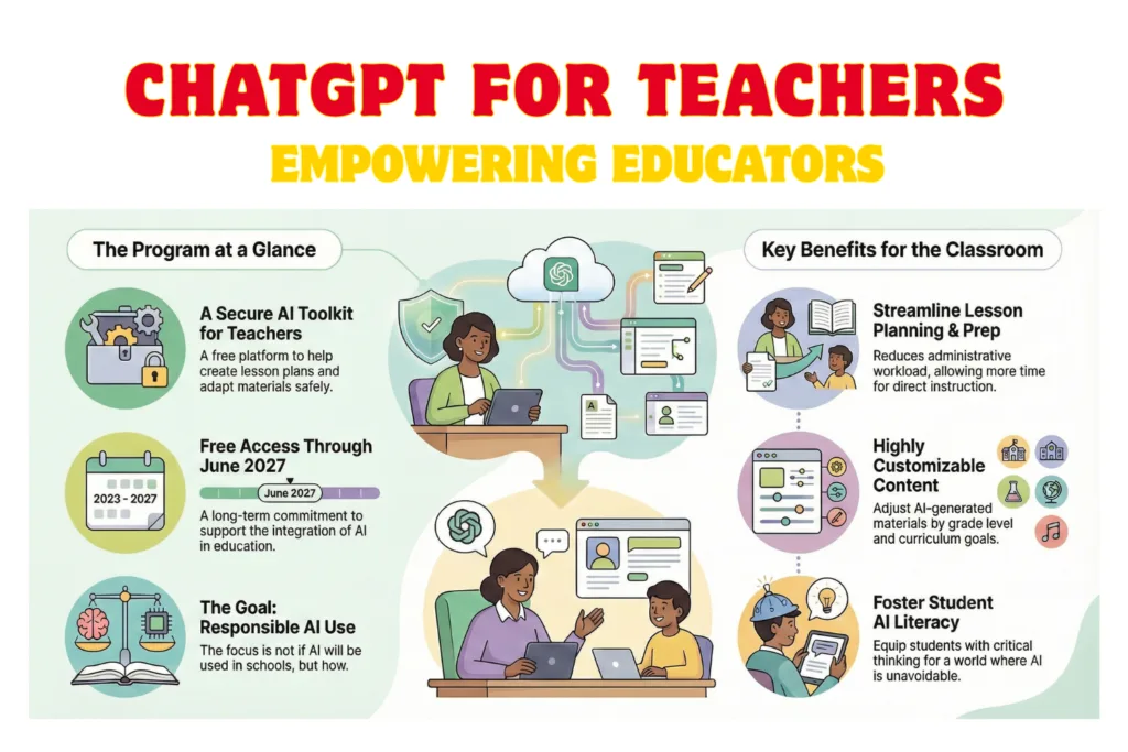 ChatGPT for Teachers Infographic