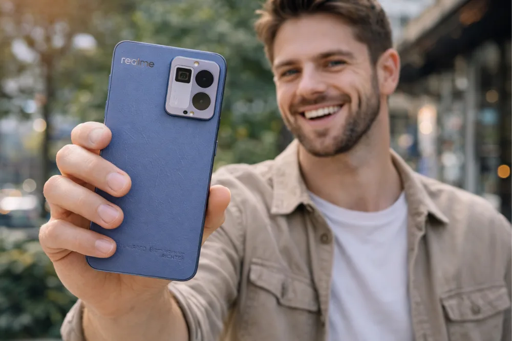 Man-with-Realme-GT-8-Pro