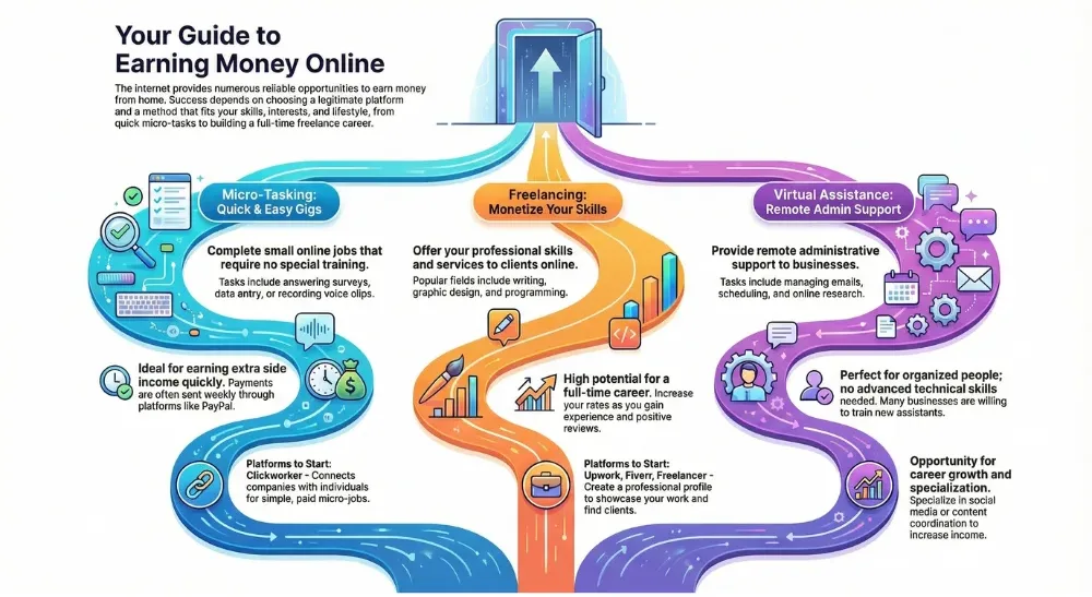 Your-Guide-to-Earning-Money-Online-Infographic