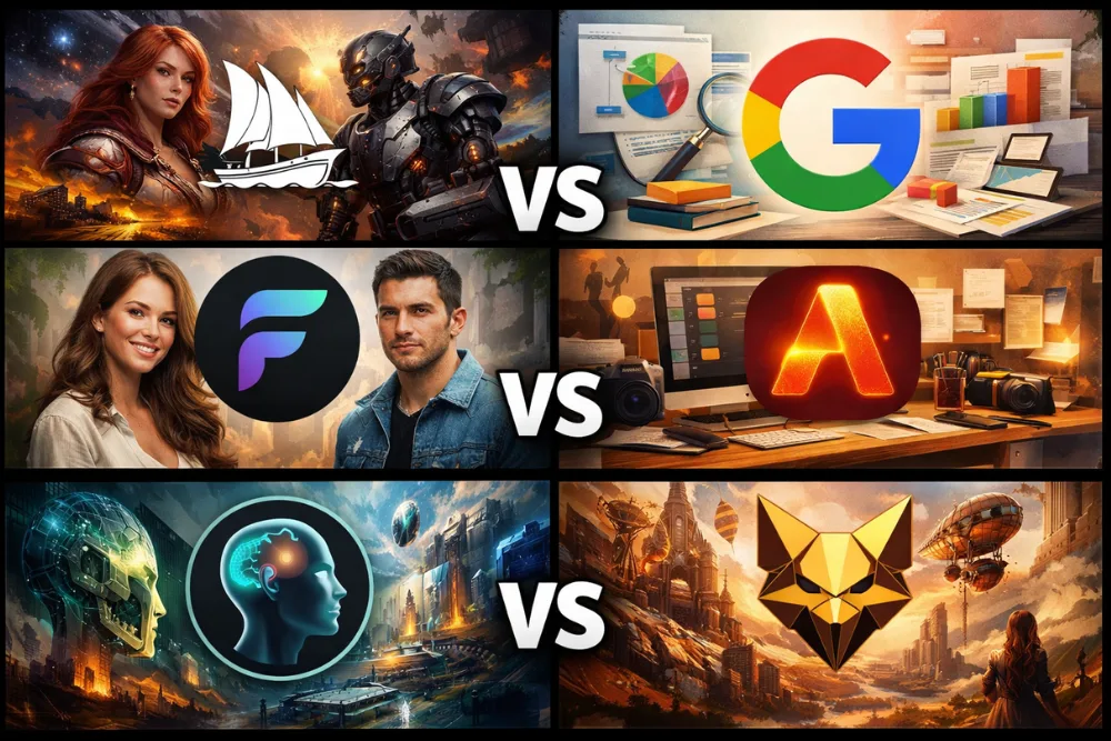 Comparisons-of-Top-AI-Image-Generation-Tools