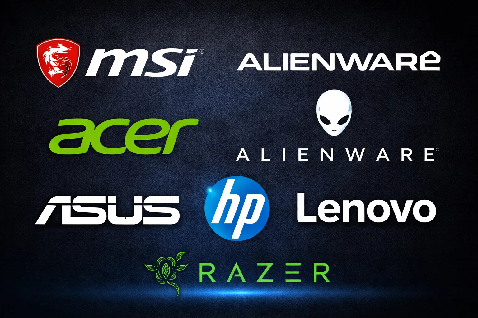 Gaming-laptop-brands-showcase