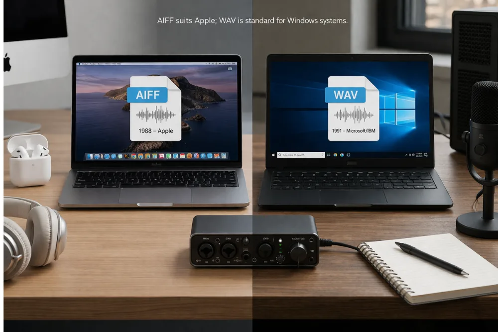 WAV-or-AIFF-Apple-vs-Windows-tech-comparison-setup
