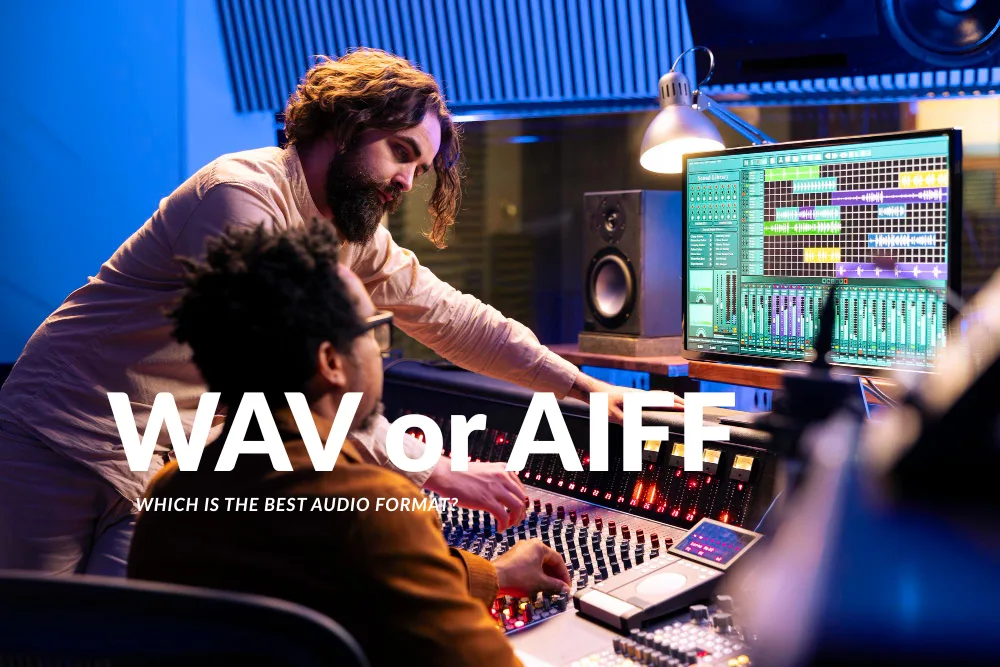 WAV-or-AIFF-sound-engineers-on-working-audio-files