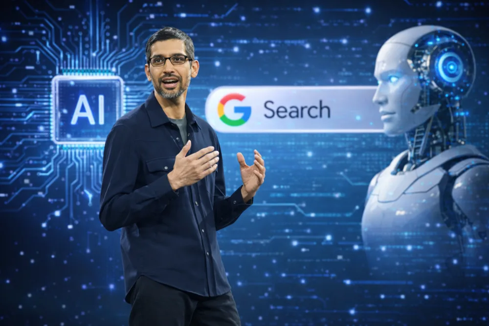Sundar-Pichai-unveils-AI-powered-Google-Search
