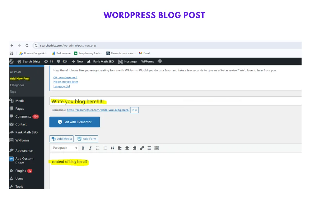 wordpress-blog-post