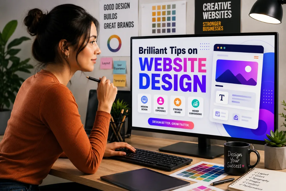 Brilliant Tips on Website Design png