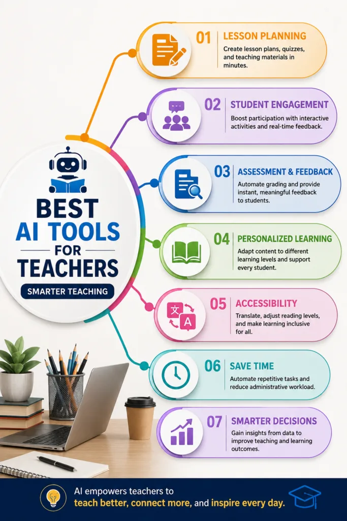 AI-Tools-for-Smarter-Teaching-Infographic