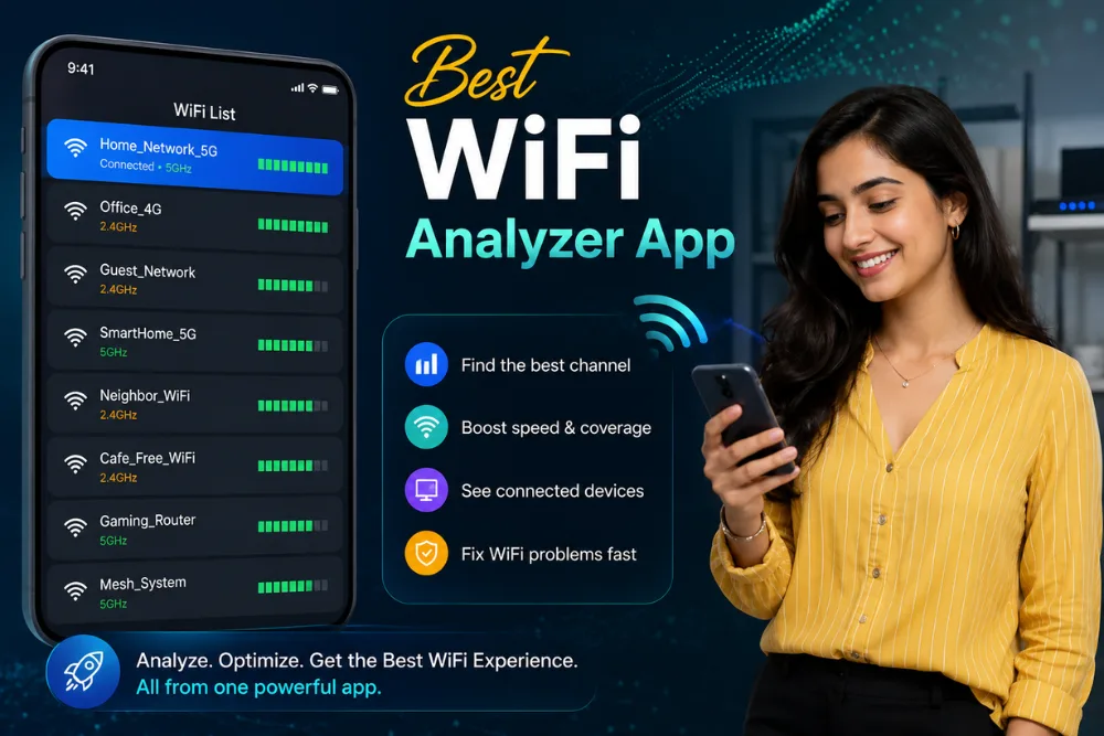 Featured image of Best WiFi Analyzer App for Home Use png