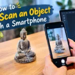 performing-3D-Scan-a-Buddha-statue-with-smartphone